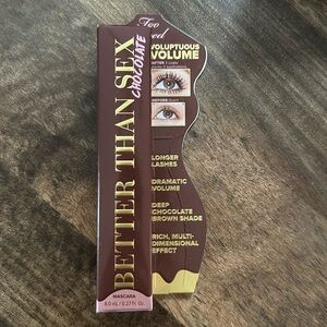 NIB Too Faced Better Than Sex Chocolate mascara